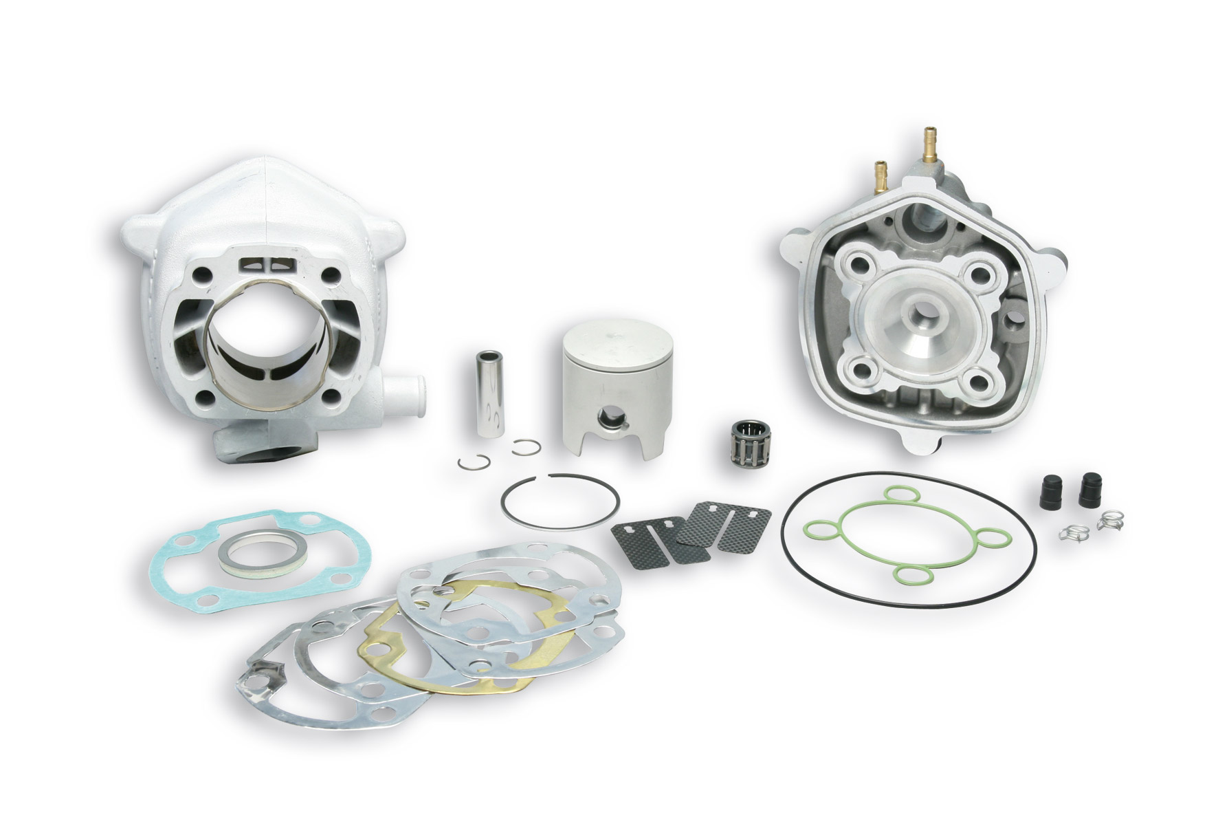 Malossi Aluminium cylinder kit D.47,6 pin D.12 H2O MHR Benelli 491 Sport 50 2T LC